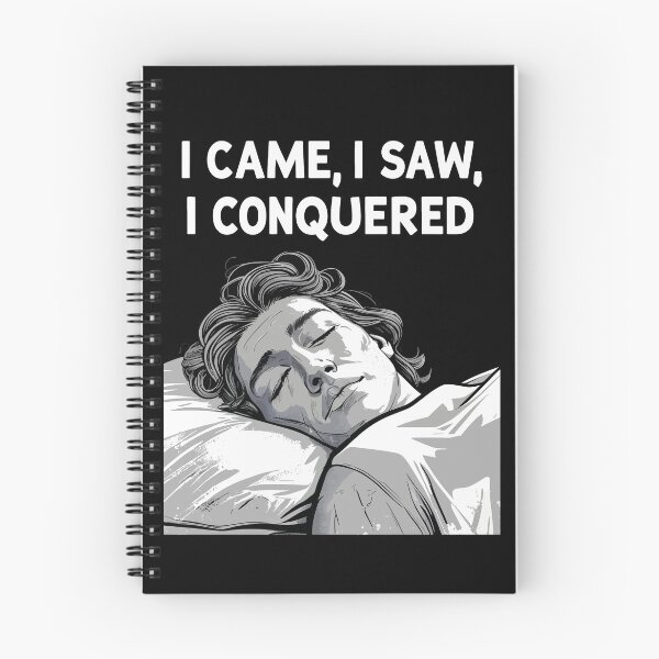Item preview, I Came, I Saw, I Conquered…Then I Slept designed and sold by postprocess.