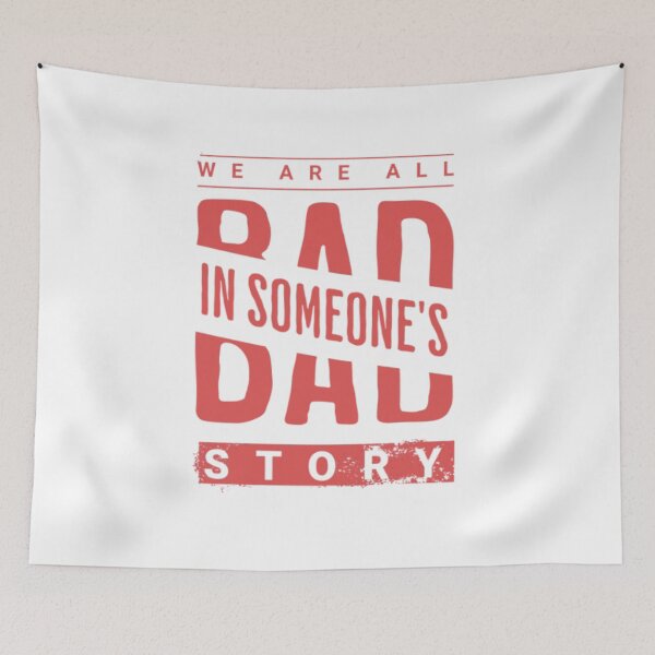 Item preview, "We Are All Bad in Someone's Story" – Thought-Provoking Perspective Design designed and sold by Colorful-Garden.