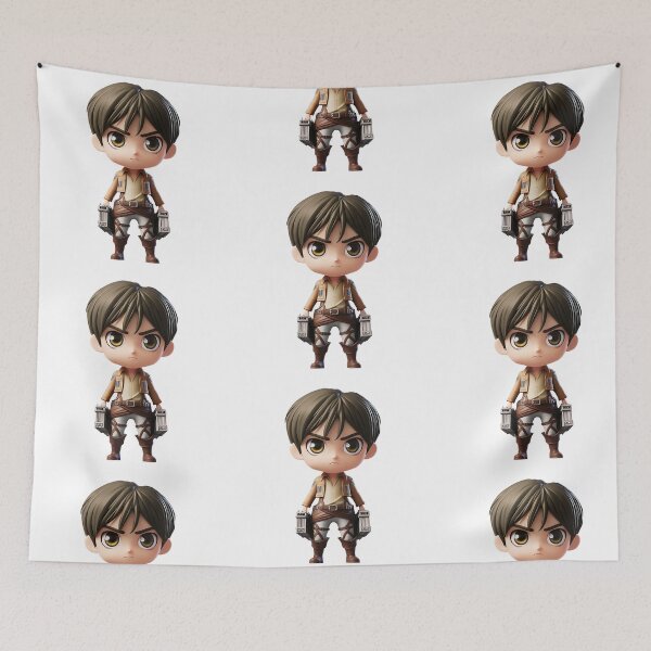 Item preview, Chibi Titan Slayer  Eren Yeager in Survey Corps Gear designed and sold by Innamalinka.