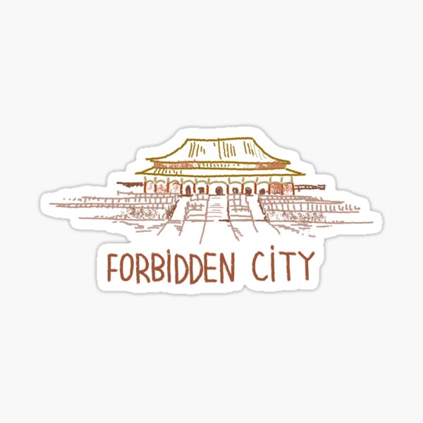 Artikel-Vorschau von Verbotene Stadt Peking China Souvenir Geschenk für Touristen, designt und verkauft von MichaeIRellov.