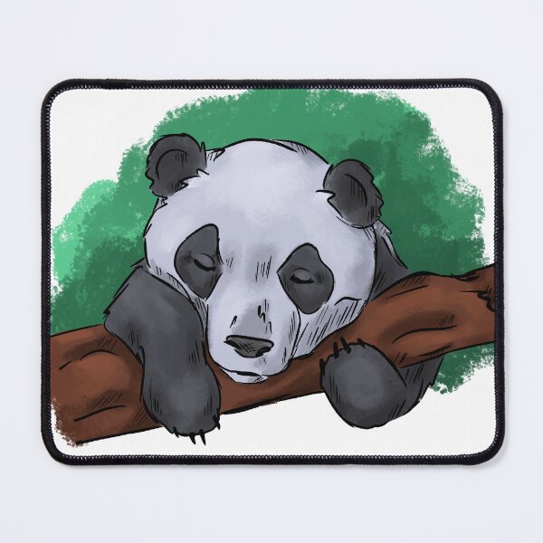 Item preview, Sleeping panda designed and sold by Antiope33.
