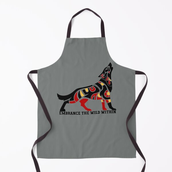 Item preview, embrance to the wild, colorful wolf, moon, howl designed and sold by NERO gOVEDI.