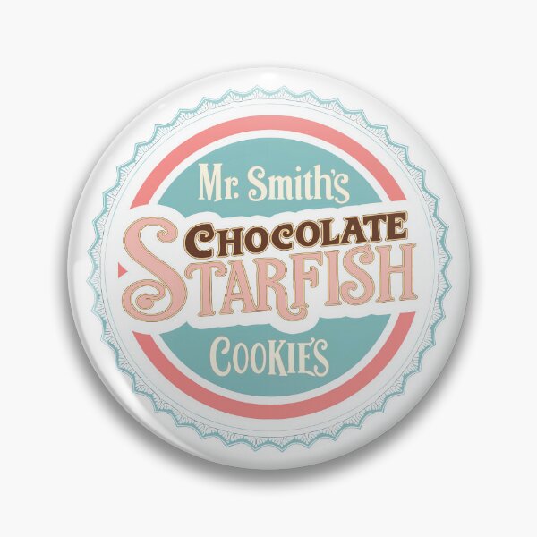Item preview, Mr. Smith’s Chocolate Starfish Cookies designed and sold by tobinwexley.