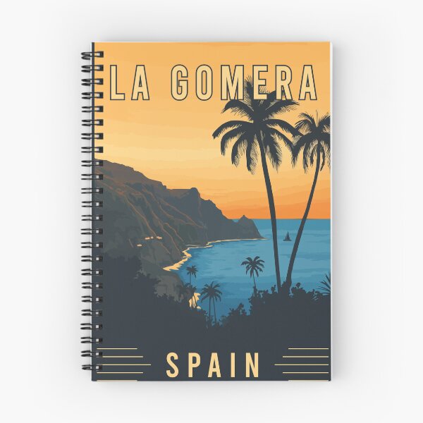 Item preview, Discover Stunning Canary Islands and La Gomera in Spain - Travel Art designed and sold by turtlestart.