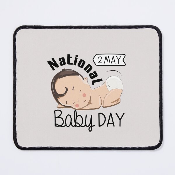 Item preview, 2 May National Baby Day - Wacky Holidays designed and sold by ChemicalXShop.