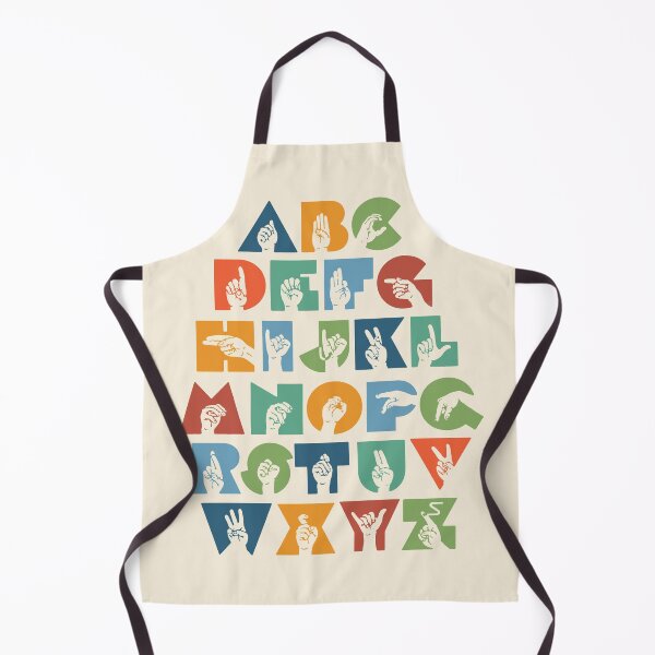 Item preview, ASL Alphabet Sign Language- Color designed and sold by nukartDesigns.