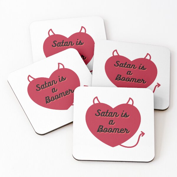 Item preview, Satan is a Boomer designed and sold by WarholWhiz.