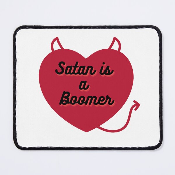 Item preview, Satan is a Boomer designed and sold by WarholWhiz.