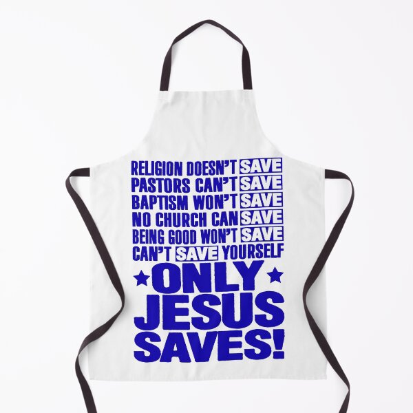Item preview, Only Jesus Saves designed and sold by plushism.