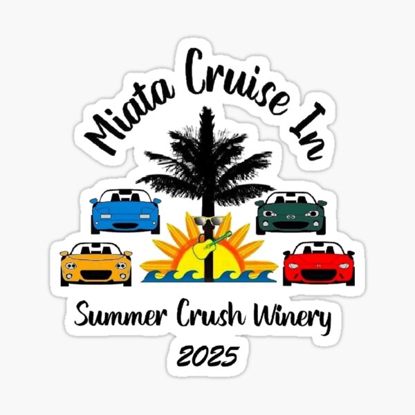 Artikel-Vorschau von Miata Cruise In – 2025, designt und verkauft von MyYata.
