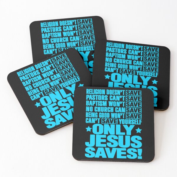 Item preview, Only Jesus Saves designed and sold by plushism.