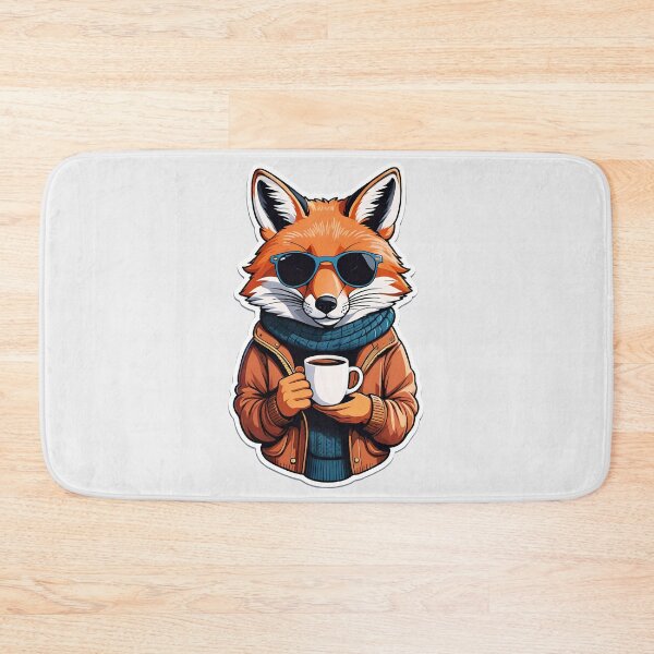 Item preview, Stylish Fox and Gourmet Coffee designed and sold by LV-creator.