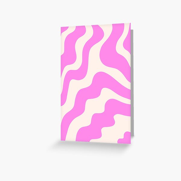 Vista previa del artículo con la obra «Remolinos abstractos rosas y beige», diseñado y vendido por JulzPink.