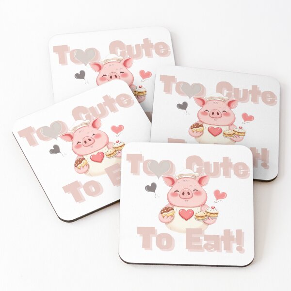 Item preview, Piggy Chef – Too Cute to Eat! designed and sold by 0606PM.