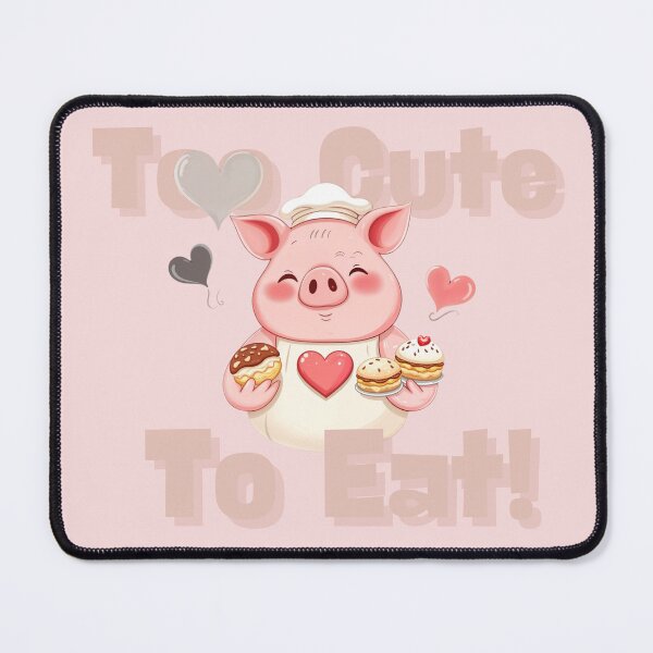 Item preview, Piggy Chef – Too Cute to Eat! designed and sold by 0606PM.