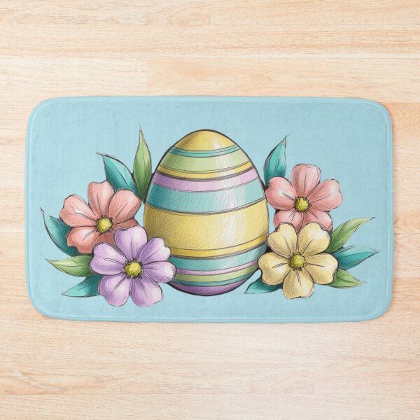 Item preview, Happy Easter Easter Egg Flowers Spring designed and sold by Design_Your_Day.
