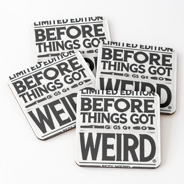 Aperçu de l'œuvre "Limited edition: before things got weird." créée et vendue par Asfyi.