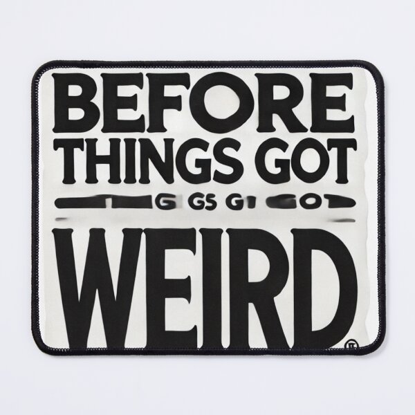Item preview, "Limited edition: before things got weird." designed and sold by Asfyi.