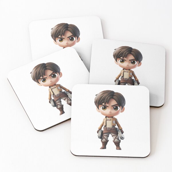 Item preview, Chibi Titan Slayer  Eren Yeager in Survey Corps Gear designed and sold by Innamalinka.
