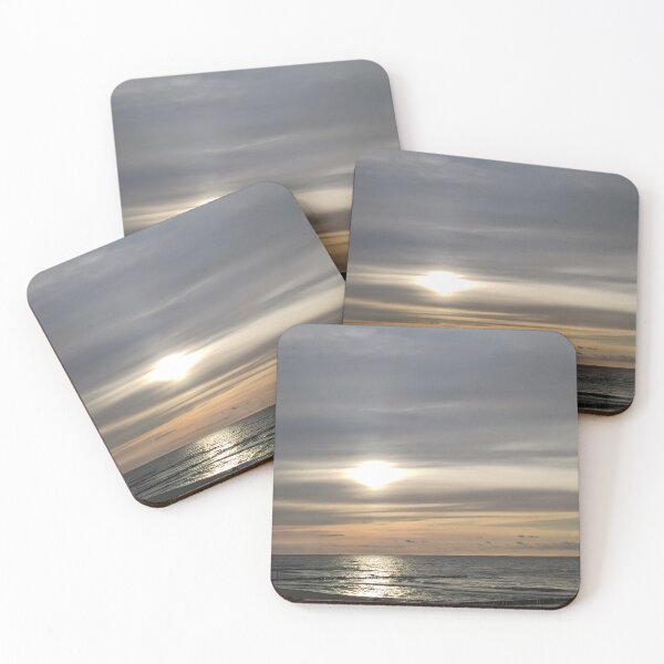 Item preview, Golden Serenity – Peaceful Sunset Over the Ocean designed and sold by m_photography_hobby.