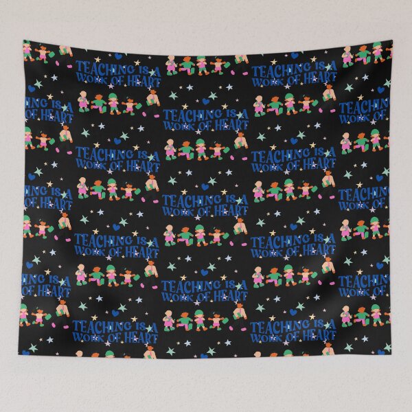 Item preview, Teaching is a work of heart designed and sold by Wantanadesign.