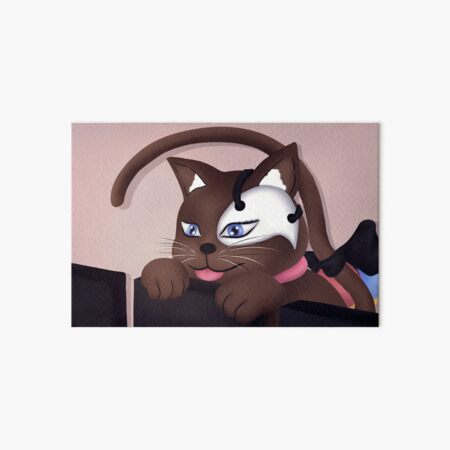 Item preview, little cat wearing a mask designed and sold by TanlaTon.