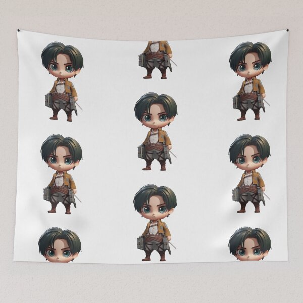 Item preview,  Chibi Titan Slayer   Levi Ackerman in Survey Corps Gear designed and sold by Innamalinka.
