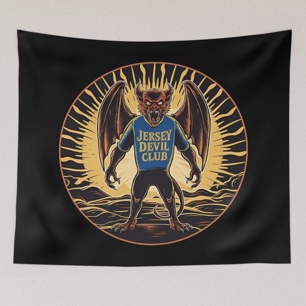 Item preview, The Jersey Devil club designed and sold by SidTastic .