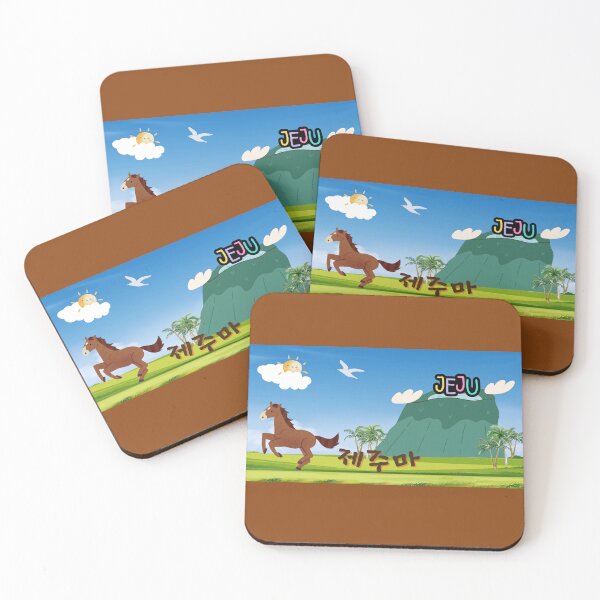 Item preview, Jeju Horse (제주마) – Cute Korean Island Design designed and sold by mycreastyle.