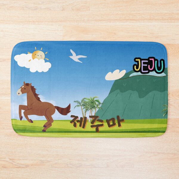 Item preview, Jeju Horse (제주마) – Cute Korean Island Design designed and sold by mycreastyle.