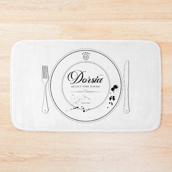 Item preview, Dorsia Bar & Restaurant designed and sold by Candywrap Studio.