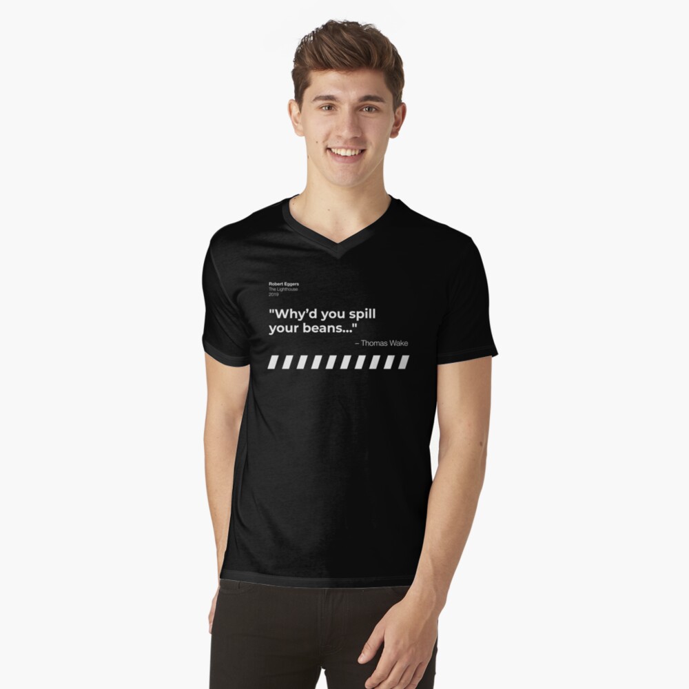 Item preview, V-Neck T-Shirt designed and sold by filmquotees.