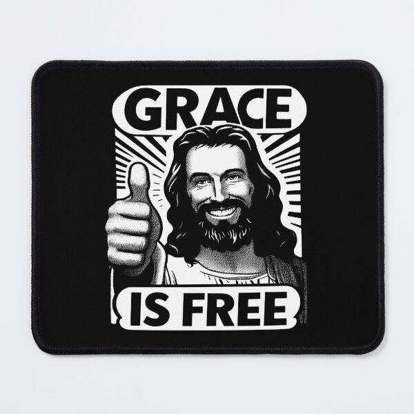 Item preview, God's Grace is Free designed and sold by plushism.