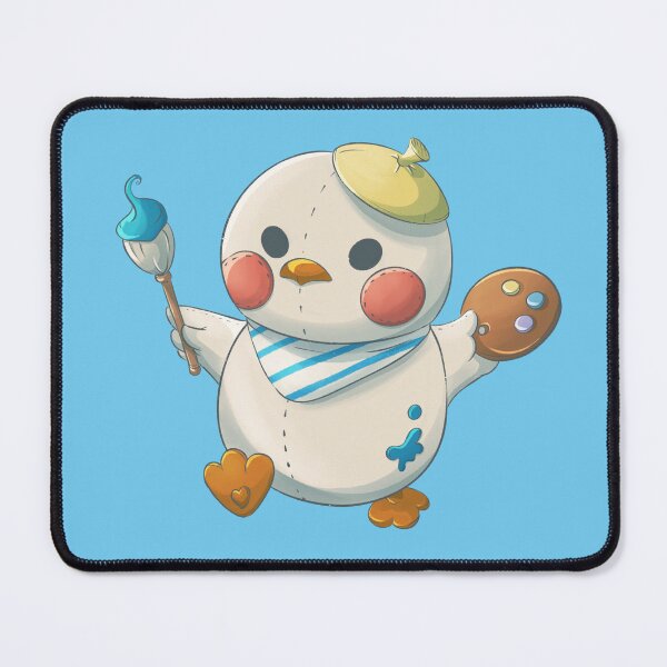 Item preview, Rafayel Milky Birb Pelushie - Love and DeepSpace Fanart designed and sold by Bruna Aléxia Vieira.
