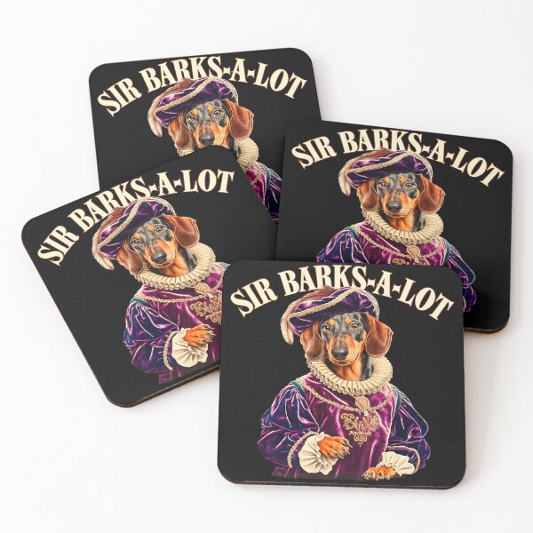 Item preview, Elegant Dachshund in Classic Period Costume – Timeless Pet Art designed and sold by TrendWearLab.