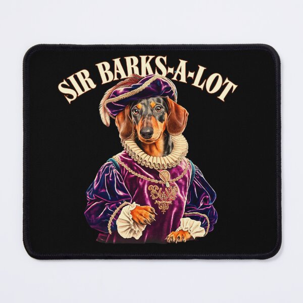 Item preview, Elegant Dachshund in Classic Period Costume – Timeless Pet Art designed and sold by TrendWearLab.