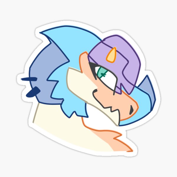 Item preview, Coast Side Shot Dark Lines ‘Glass’ Sticker designed and sold by itzcoastsart.