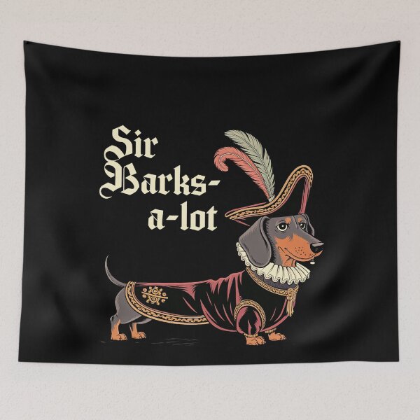 Item preview, Aristocratic Dachshund in Vintage Attire – Sophisticated Dog Portrait designed and sold by TrendWearLab.