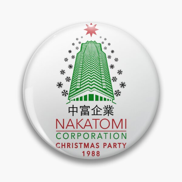 Item preview, Nakatomi Corporation Christmas Party Tower Snowflakflake designed and sold by Candywrap Studio.
