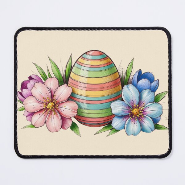 Item preview, Happy Easter Easter Egg Flowers Spring designed and sold by Design_Your_Day.