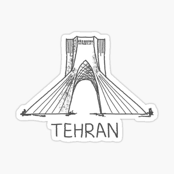 Artikel-Vorschau von Teheran Iran Souvenir Geschenk für Touristen, designt und verkauft von MichaeIRellov.