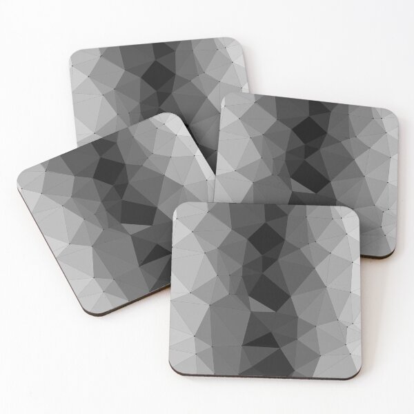 Item preview, Modern Grid: Abstract Grey Network Nexus designed and sold by Zakrytos ★★★★★.