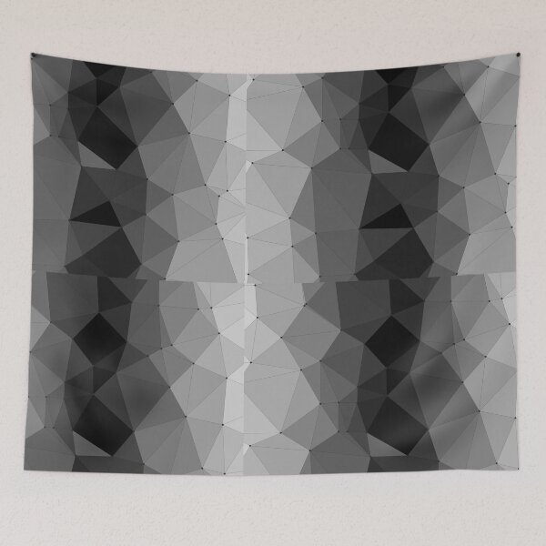 Item preview, Modern Grid: Abstract Grey Network Nexus designed and sold by Zakrytos ★★★★★.