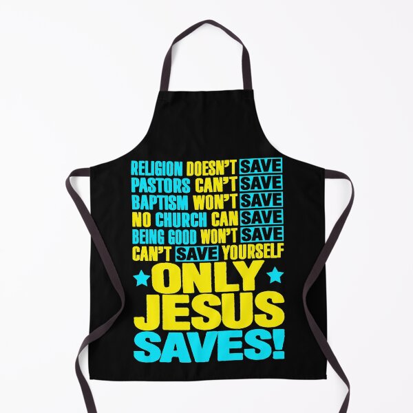 Item preview, Only Jesus Saves designed and sold by plushism.
