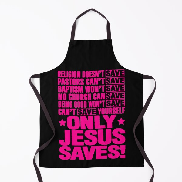 Item preview, Only Jesus Saves designed and sold by plushism.