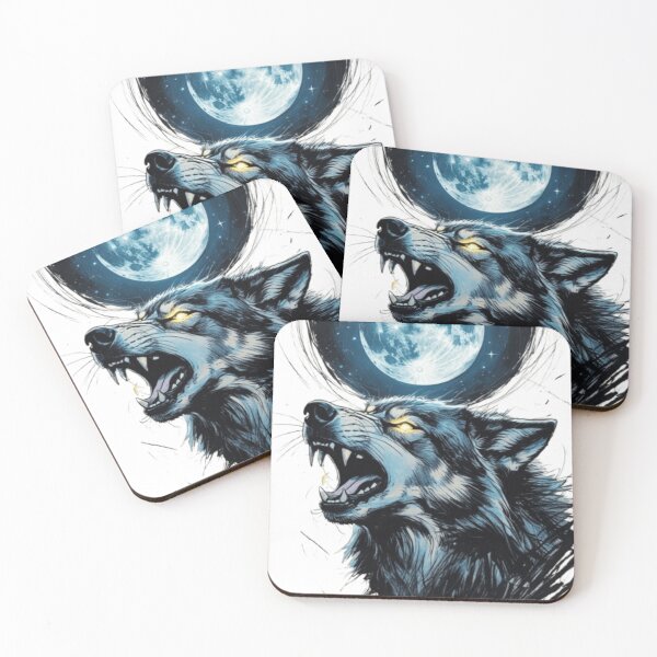 Item preview, "Lunar Howl – The Wild Awakens" designed and sold by SoulFlex.