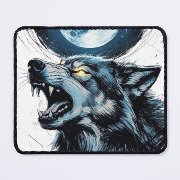 Item preview, "Lunar Howl – The Wild Awakens" designed and sold by SoulFlex.