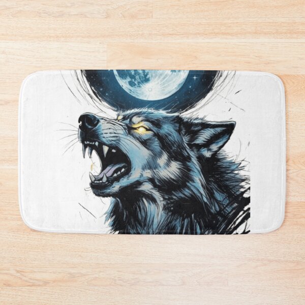 Item preview, "Lunar Howl – The Wild Awakens" designed and sold by SoulFlex.