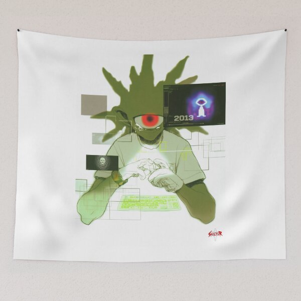 Item preview, 2013 – Deep-Fried Wojak Chaos T-Shirt designed and sold by Skelter-Skelter.