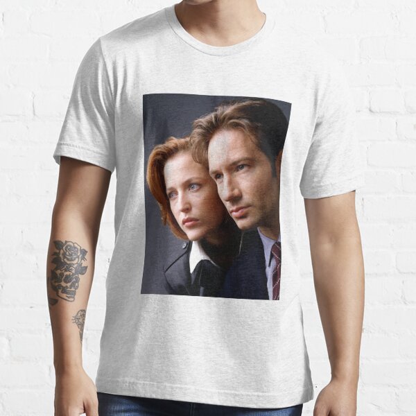 Mens Spooky Mulder Gift Boys Birthday Christmas Gift Top Alien Face T-shirt